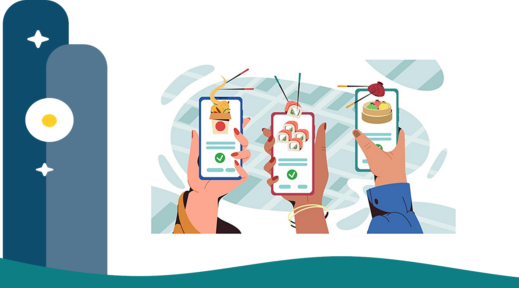 Digital Food Background